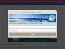 Tablet Screenshot of my-stcroix.com